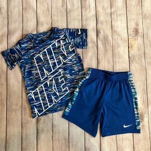Nike Dri-fit Tee and Shorts Set